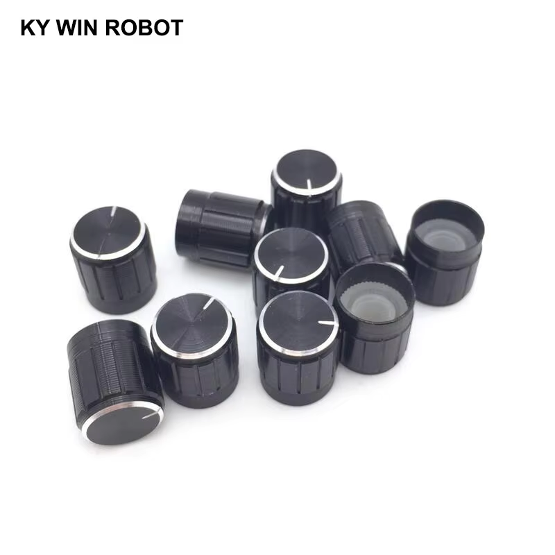 Knob Aluminum - 10pcs 15*17mm 알루미늄 합금 전위차계 15*17