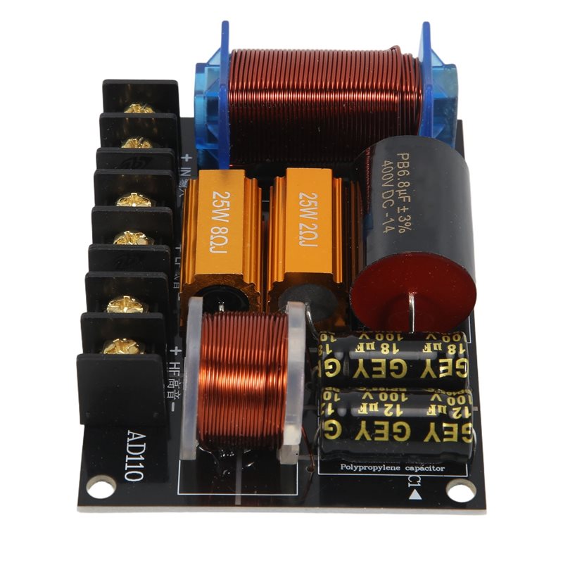 Speaker Crossover - DT1308~250W 오디오 주파수 분배기 2웨이 하이파이