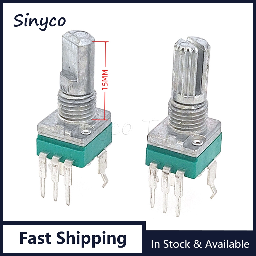 Potentiometer 10K - 5PCS RK097 타입 단일 수직 3핀