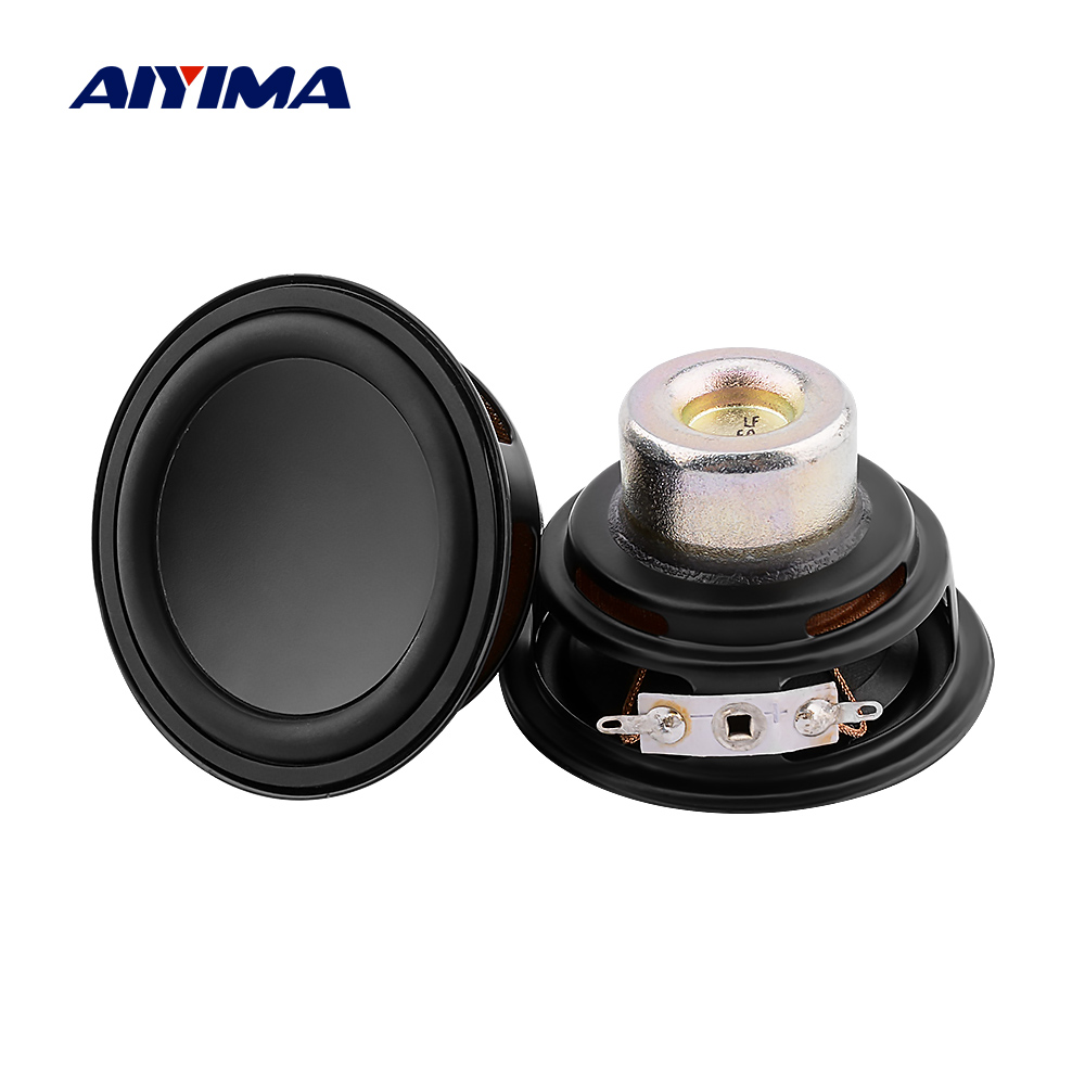 Es9018 Dac - AIYIMA 2Pcs 2.5 인치 미드레인지베이스 스피커