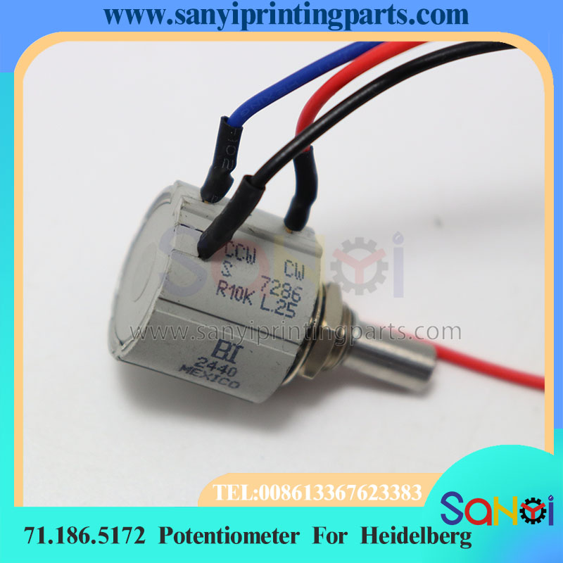 Potentiometer 10K - 1 조각 하이델베르그 케이블 전위차계 71.186.5172