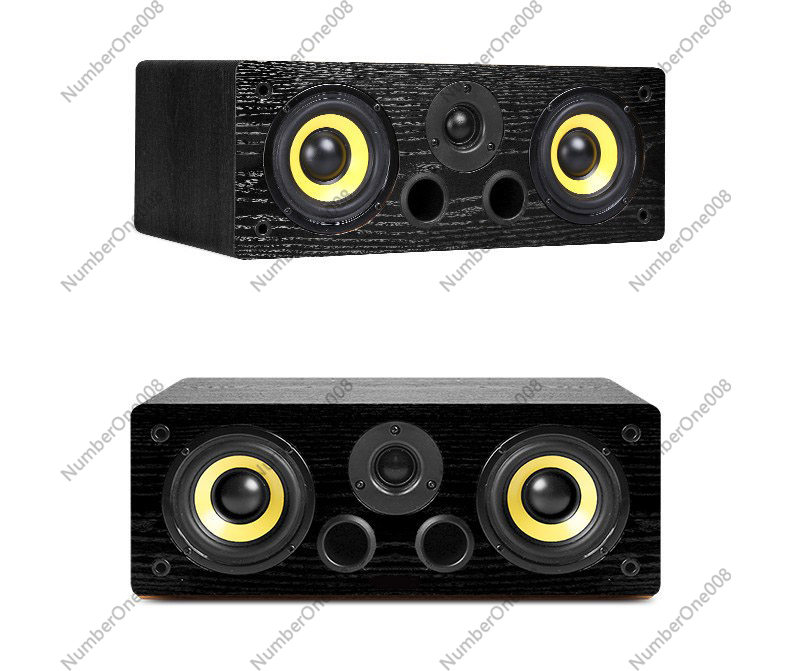 Speaker Crossover - 4인치 패시브 센터 스피커 목재 캐비닛