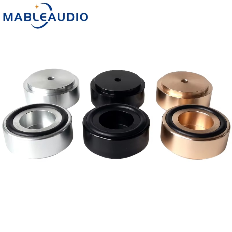 Audio Dac - 4PC 39*17mm 솔리드 알루미늄 오디오 절연
