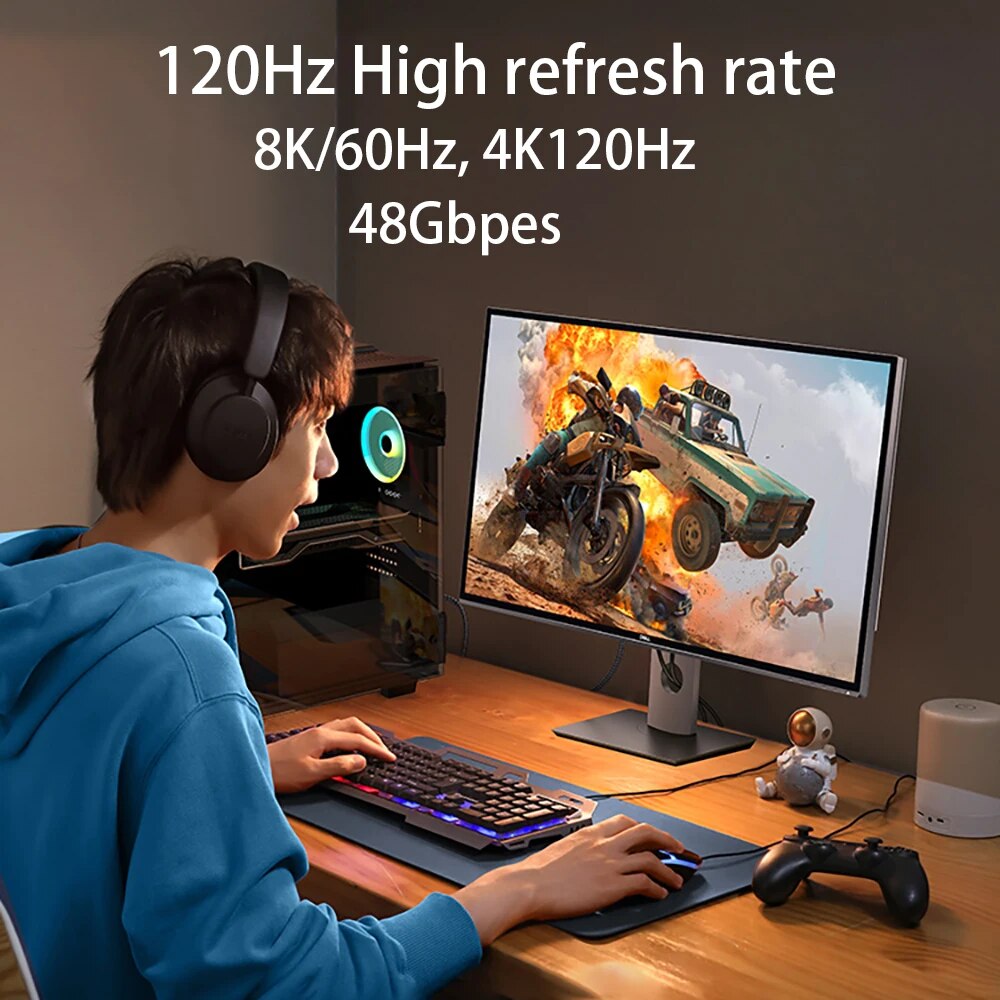 HDMI 호환 2.1 케이블, 초고속 8K, 60Hz, - Mdi Cable 리뷰 및 가격