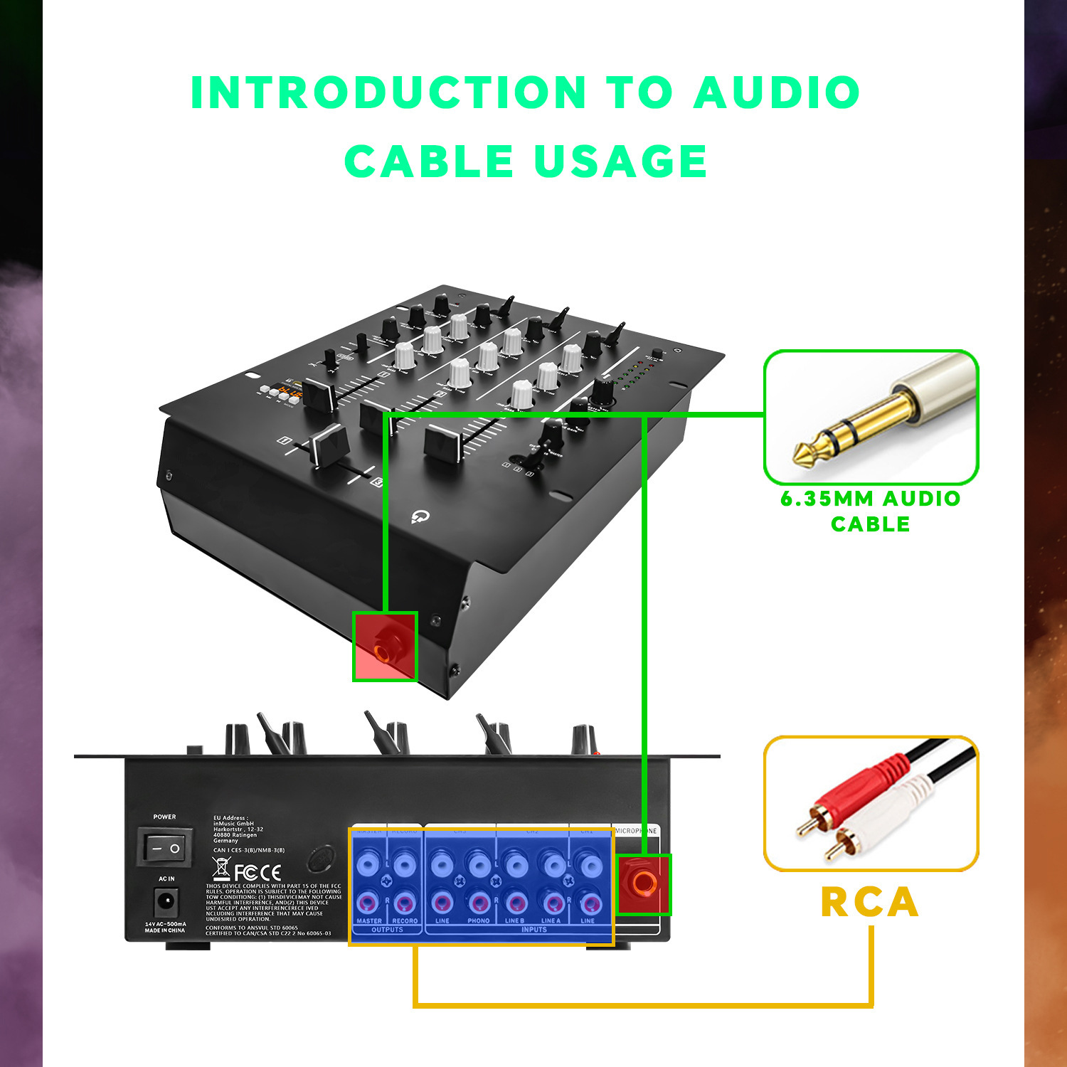 4채널 DJ 믹서, 전문 KTV 무대 오디오 믹싱 콘솔 - Audio Interface 리뷰 및 가격