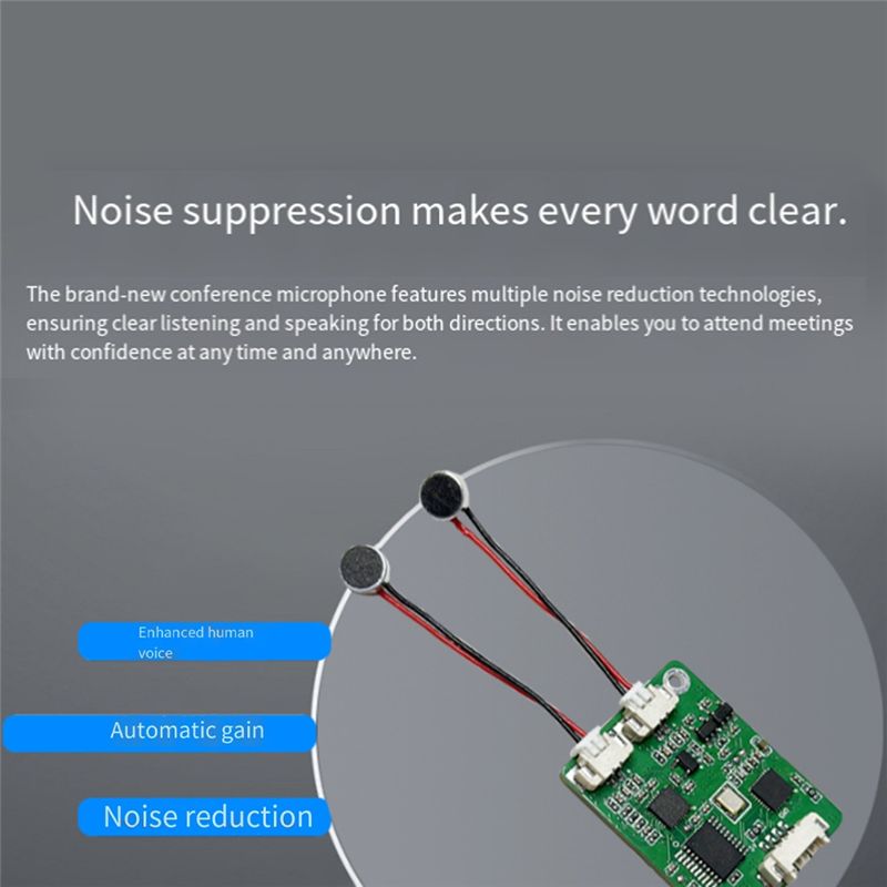 듀얼 마이크 매트릭스 노이즈 감소 어레이 AI 음성 상 - Condenser Microphone Kit 리뷰 및 가격