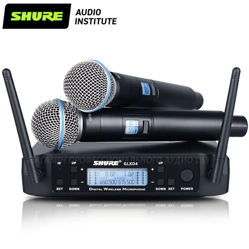 Shure GLXD4 BETA 58A 전문 무선 마이크 - Ribbon Microphone 리뷰 및 가격