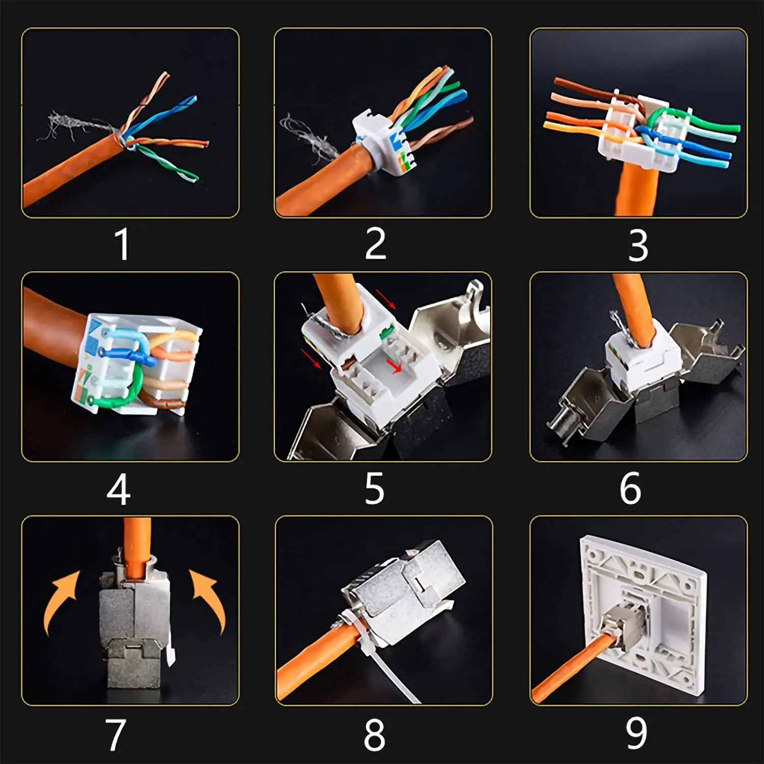 Natalink 10PCS RJ45 Cat8 Cat7  - Rj45 Jack 리뷰 및 가격