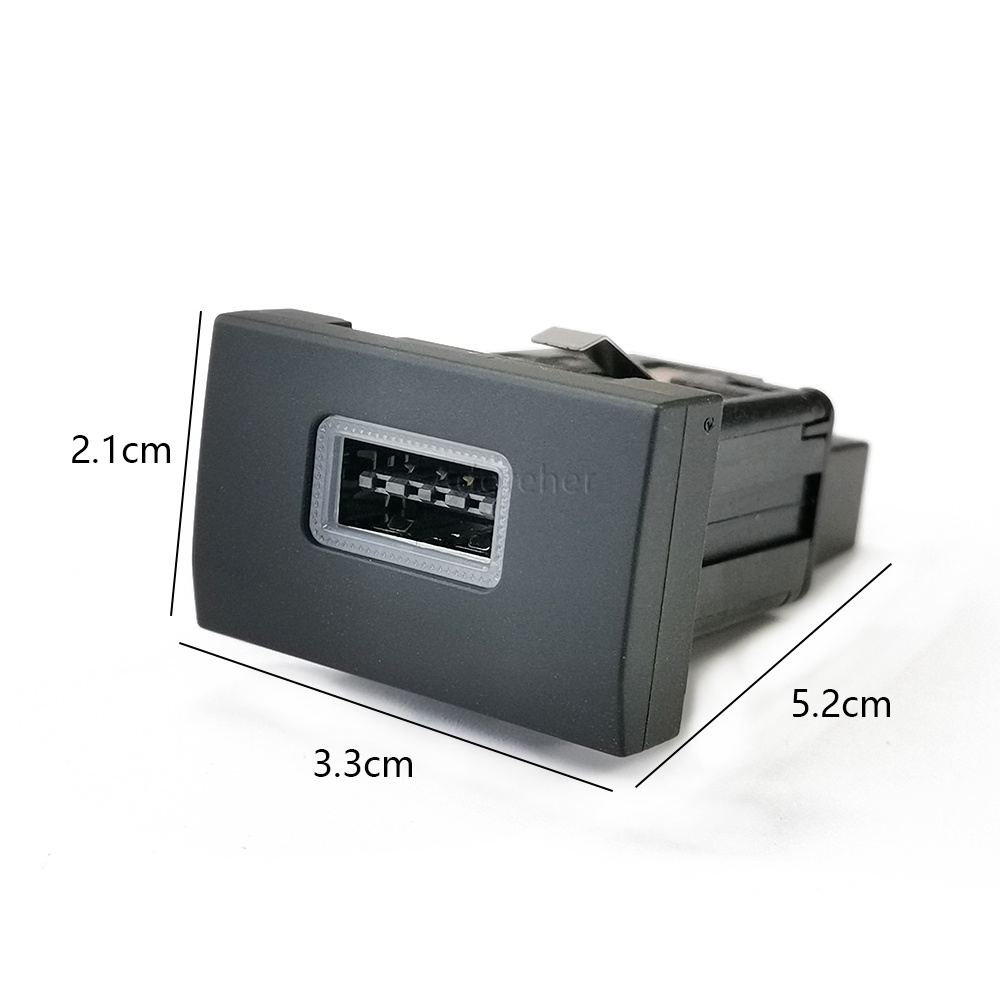 1PC 자동차 USB 입력 어댑터 소켓 오디오 라디오  - Audio Interface 리뷰 및 가격