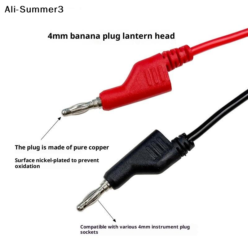 1/2개 더블 엔드 테스트 리드 와이어 라인 전기 전압 - Banana Plug 리뷰 및 가격