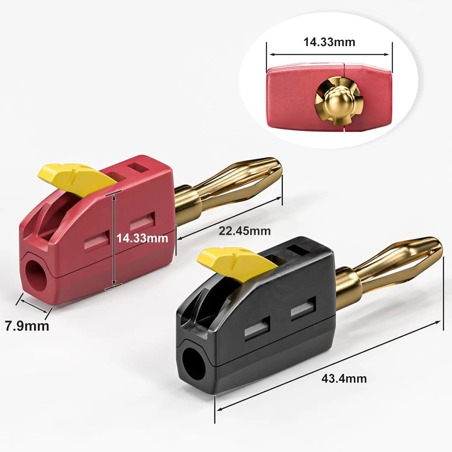휴대용 32A 4mm 바나나 플러그 무납땜 퀵 커넥터  - Banana Plug 리뷰 및 가격