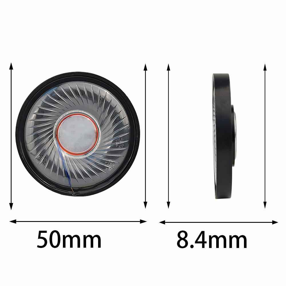 QIGOM 50MM 헤드셋 드라이버 Hifi 헤드폰 스 - Headphone Parts 리뷰 및 가격