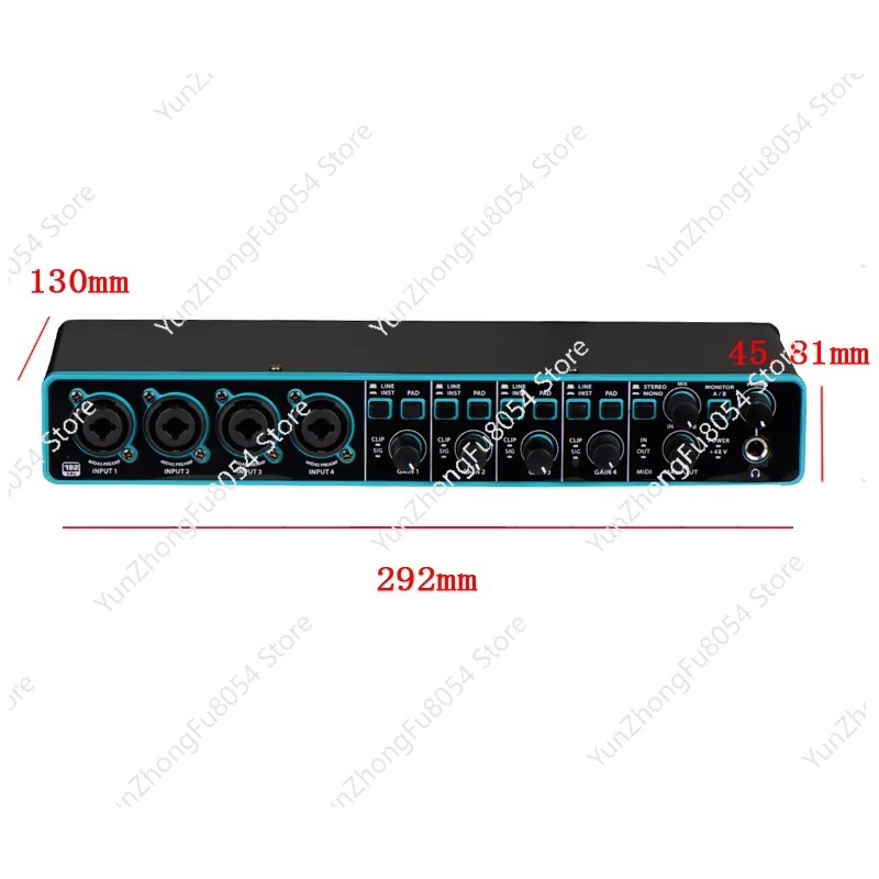 전문가용 3세대 4x4 USB 컴퓨터 오디오 인터페이스 - Audio Interface 리뷰 및 가격