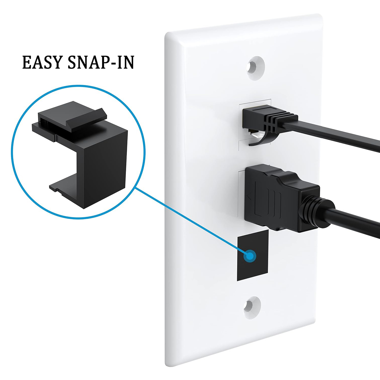 Keystone 월 플레이트 및 패치 패널용 ZoeRa - Rj45 Jack 리뷰 및 가격