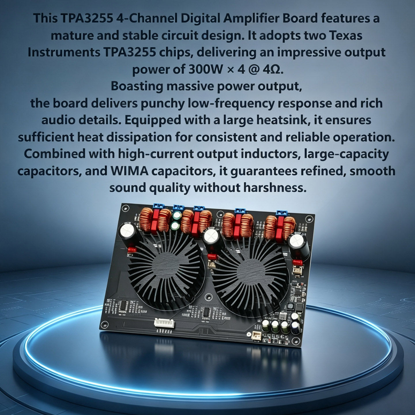 YJCO TPA3255 4채널 디지털 파워 앰프 보드  - Es9018 Dac 리뷰 및 가격