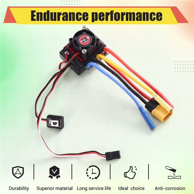 AINY-60A 브러시리스 ESC 속도 컨트롤러(XT6 - Banana Plug 리뷰 및 가격