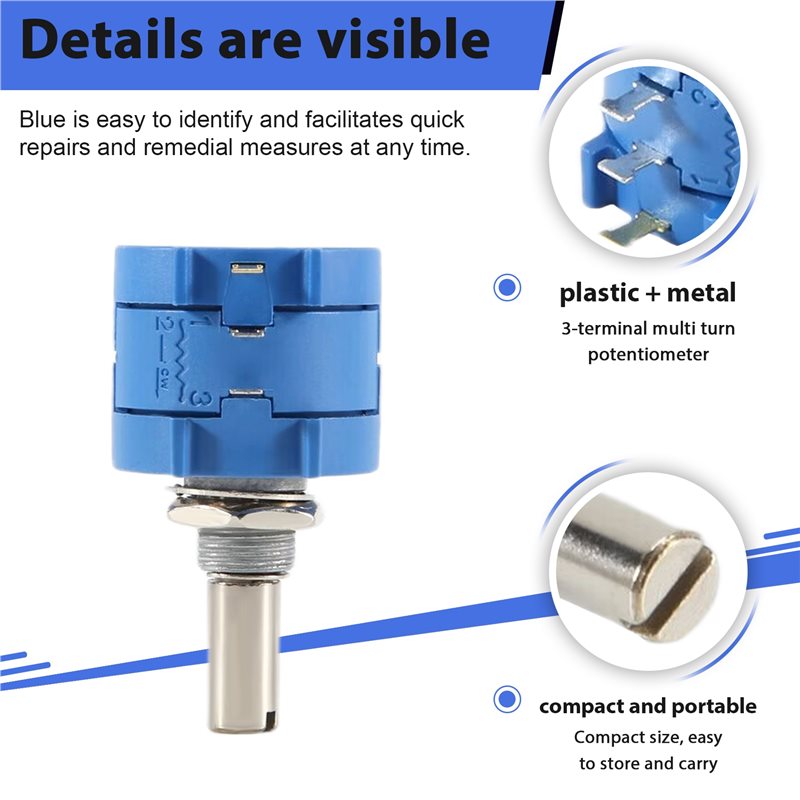M01K 3590S-2-103L 10K 옴 10회전 회 - Potentiometer 10K 리뷰 및 가격