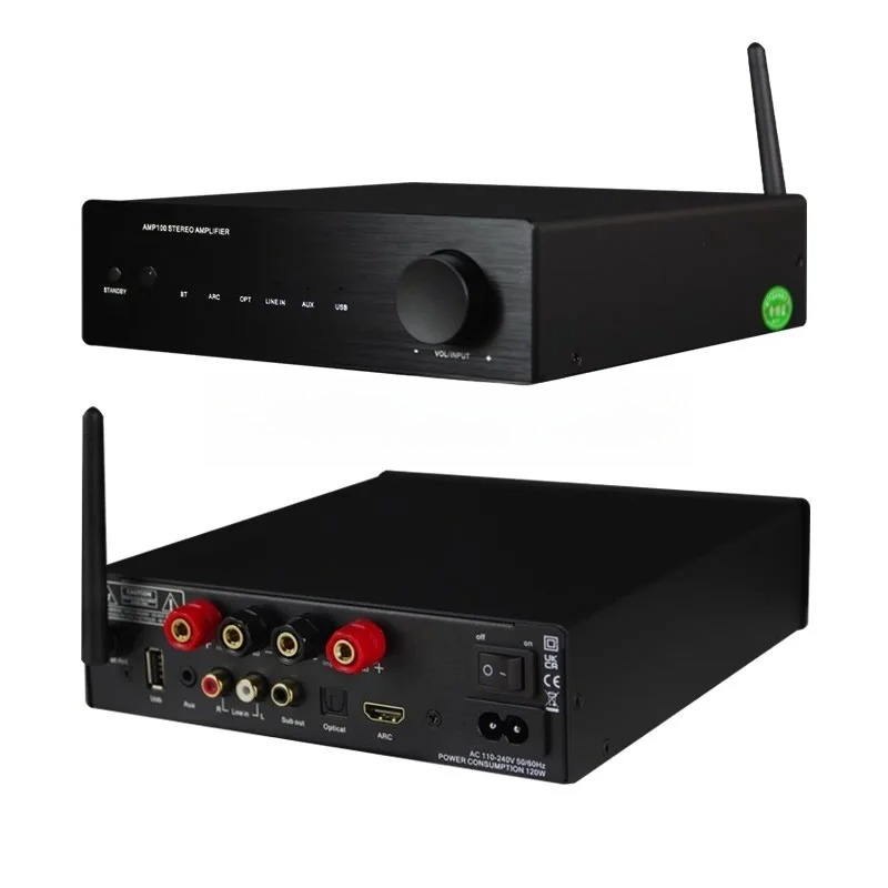 2*50W 클래스 D 디지털 앰프 - 2.0 스테레오  - Class D Amplifier 리뷰 및 가격