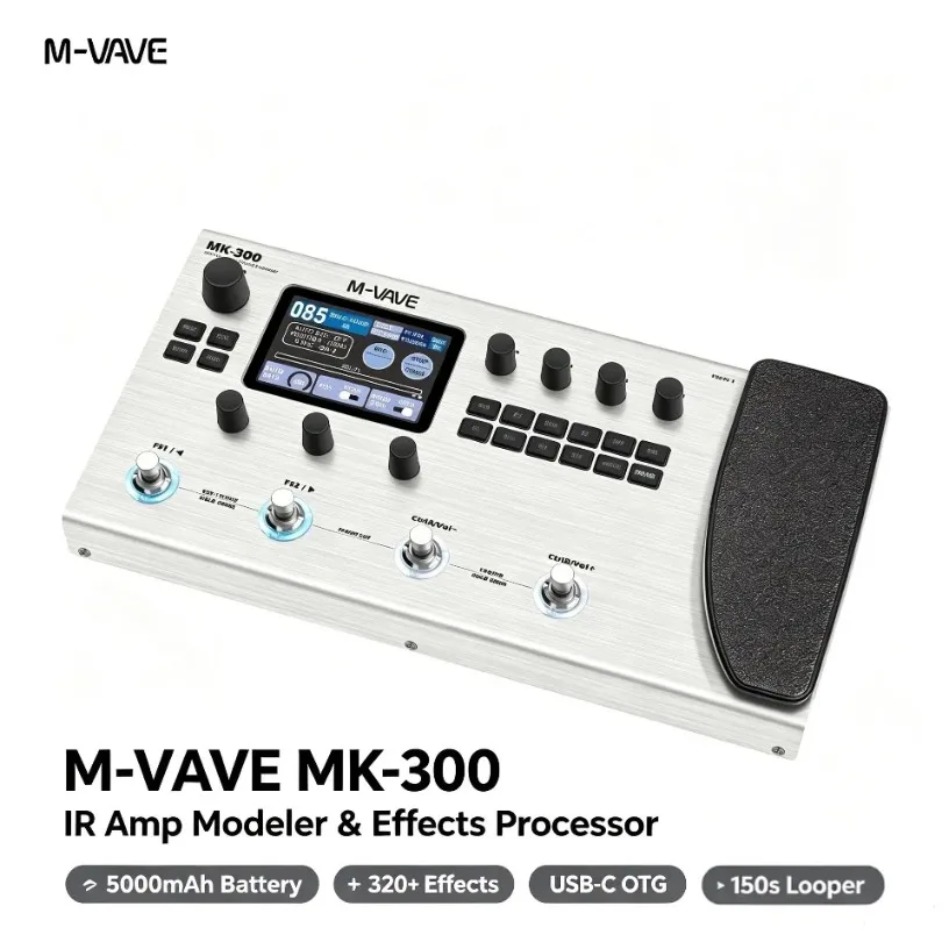 M-VAVE MK-300 무선 기타 앰프 모델러 프로세 - Audio Interface 리뷰 및 가격