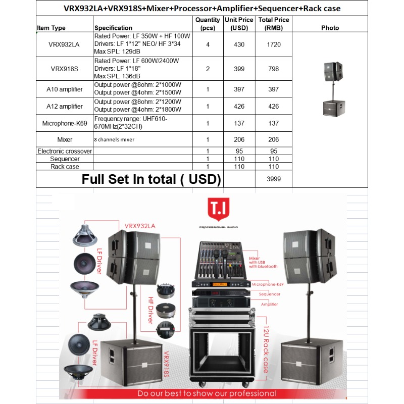 12인치 2웨이 풀레인지 패시브 PA 스피커 세트, 무 - Full Range Speaker 리뷰 및 가격