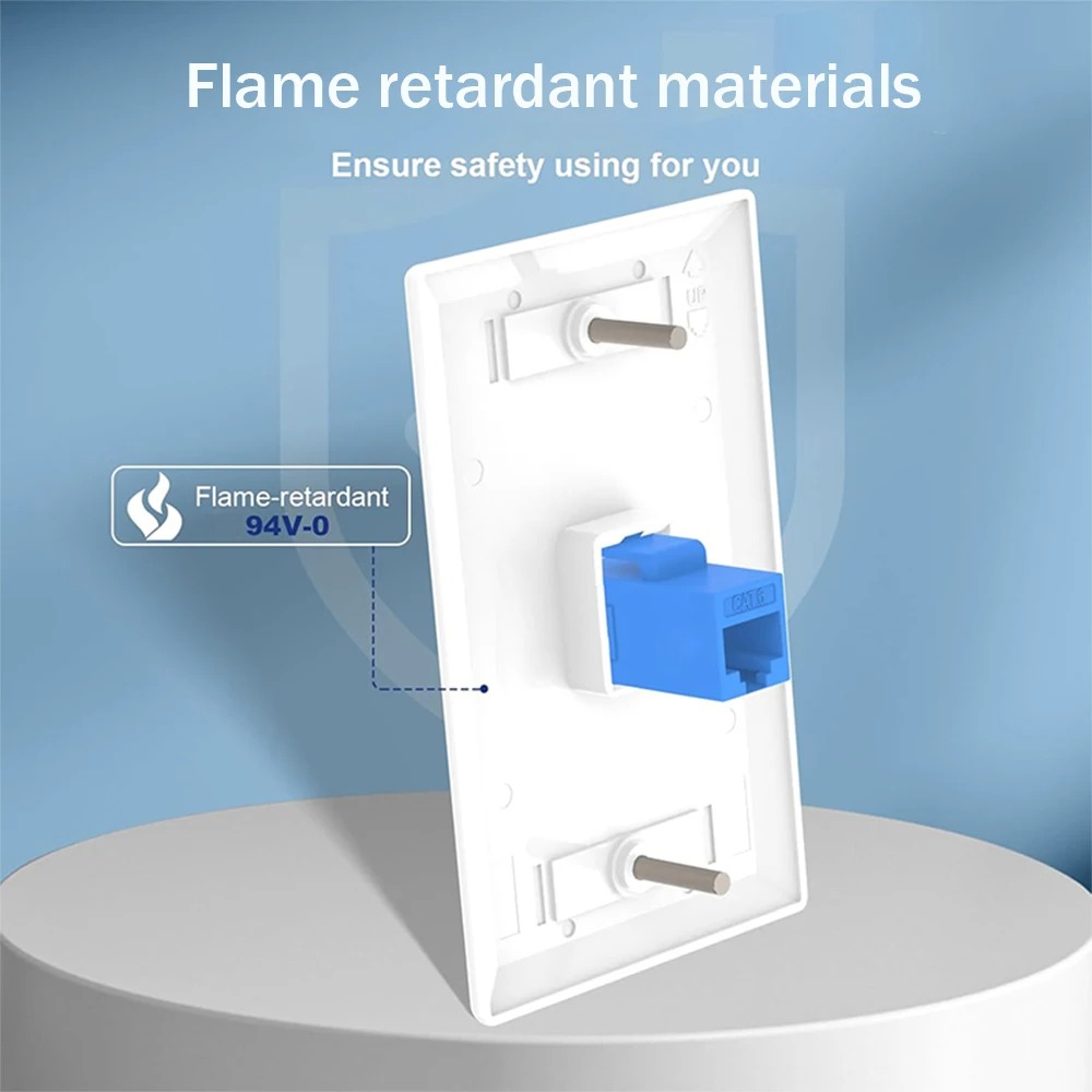 1PC Cat6 RJ45 키스톤 잭 월 플레이트 암-암 - Rj45 Jack 리뷰 및 가격