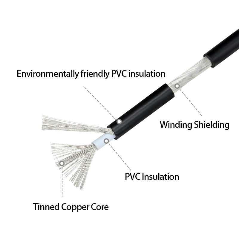 1~10M UL1185 PVC 차폐 와이어 28 26  - Audio Jumper Wire 리뷰 및 가격