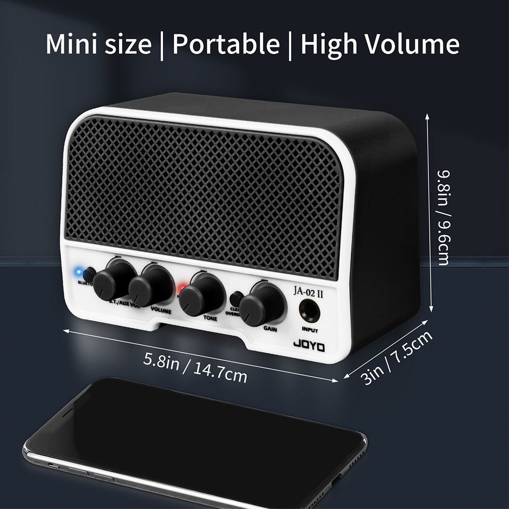 JOYO JA-02 II 일렉트릭 기타 앰프 휴대용 5 - Headphone Parts 리뷰 및 가격