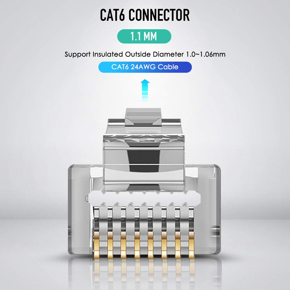 ZoeRax 100pcs 차폐 RJ45 CAT5 CAT - Rj45 Jack 리뷰 및 가격