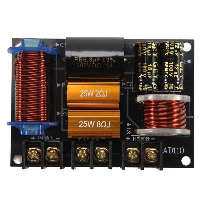 DT1308~250W 오디오 주파수 분배기 2웨이 하이 - Speaker Crossover 리뷰 및 가격