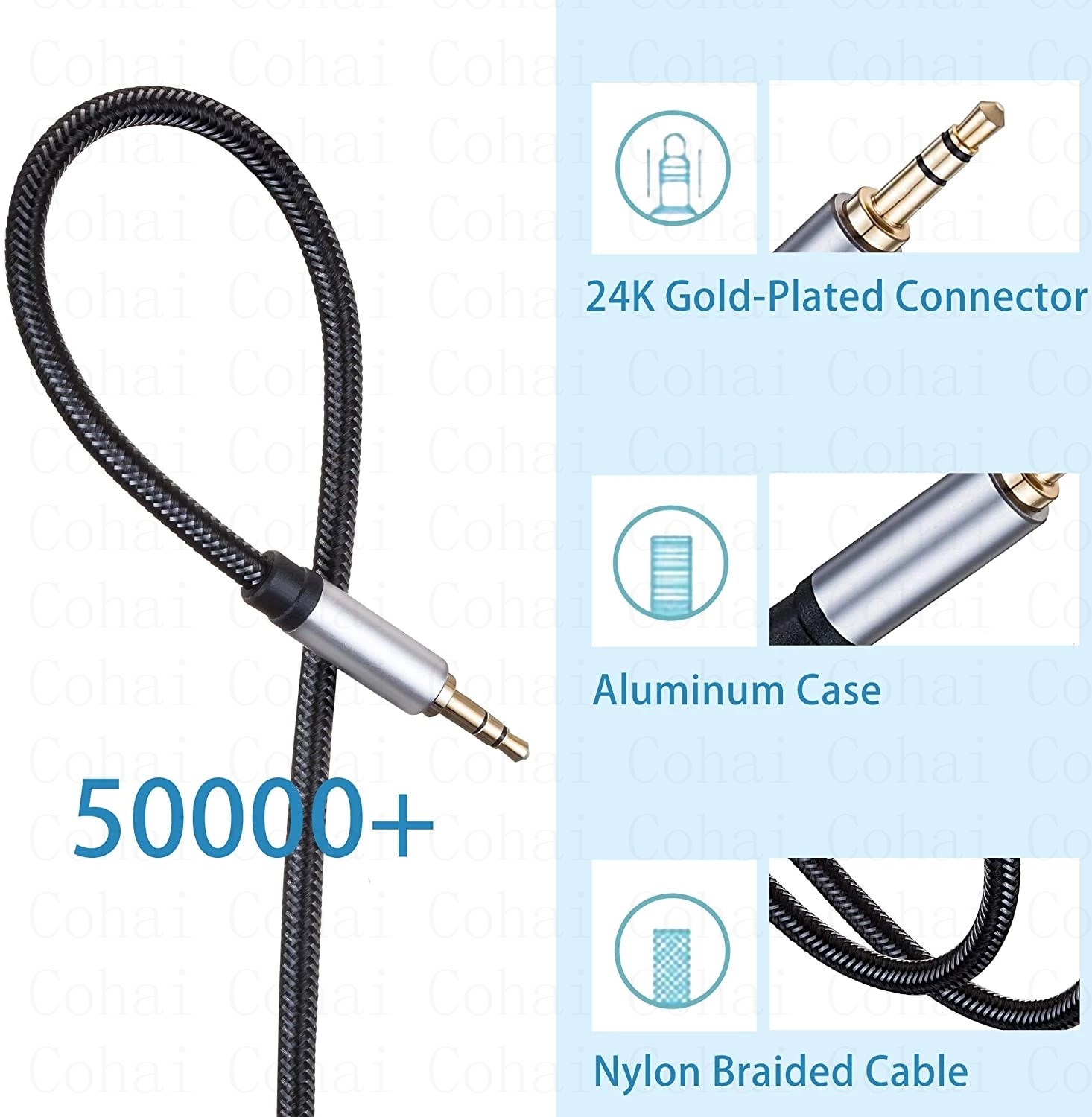 3.5mm 잭 오디오 케이블 잭 3.5mm 남성-남성  - Audio Jumper Wire 리뷰 및 가격