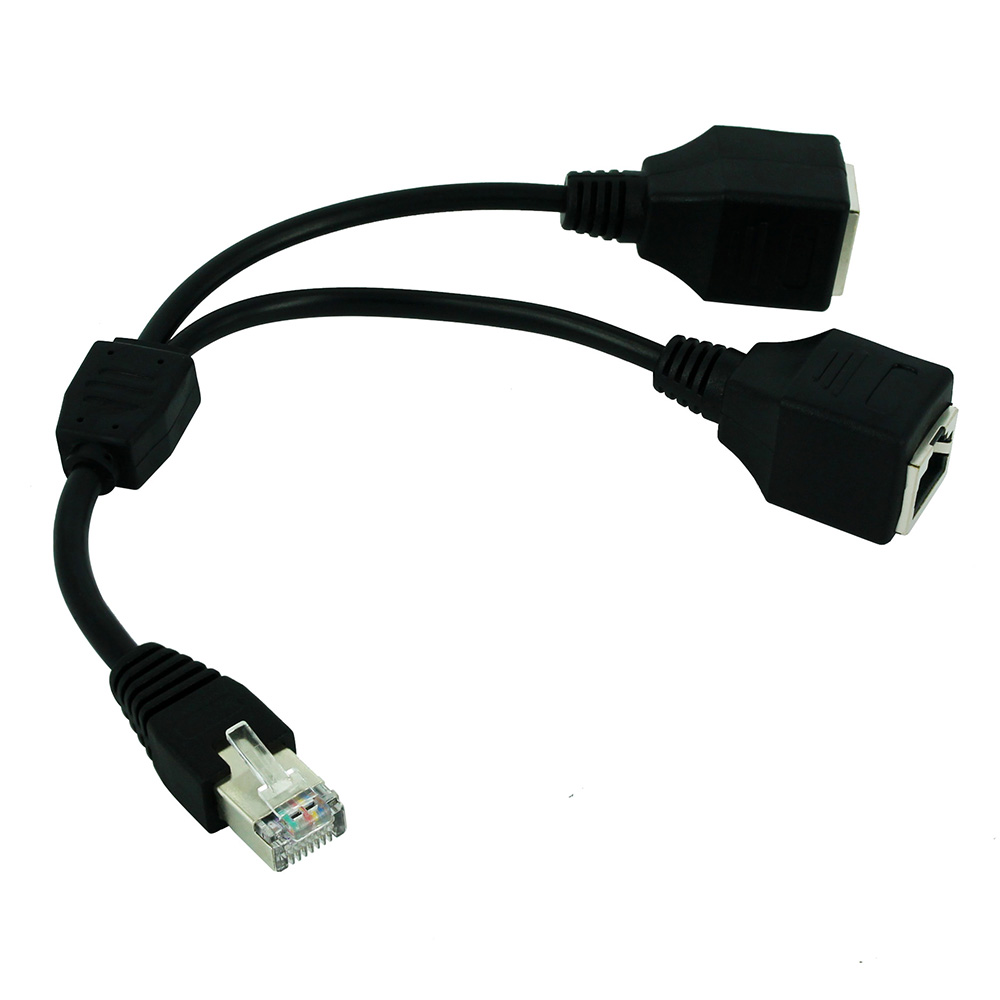 1 ~ 2 RJ45 LAN 분배기 케이블 남성-여성 소 - Rj45 Jack 리뷰 및 가격
