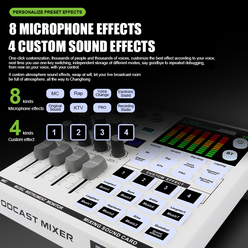 U68 무선 마이크 RGB 믹서 사운드 카드 48V 팬 - Audio Interface 리뷰 및 가격