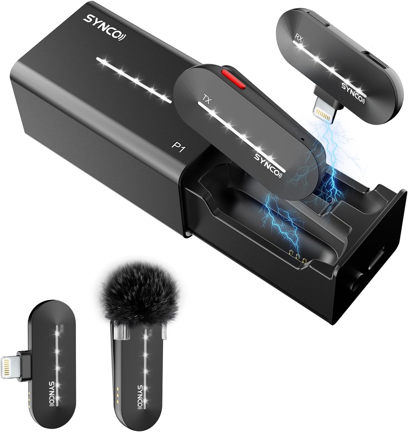 SYNCO 무선 라발리어 마이크 P1SL 2.4GHz  - Condenser Microphone Kit 리뷰 및 가격