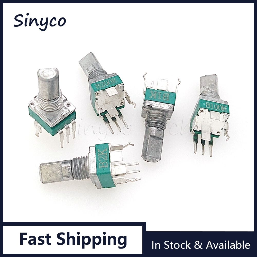 5PCS RK097 타입 단일 수직 3핀 B1K 2K  - Potentiometer 10K 리뷰 및 가격