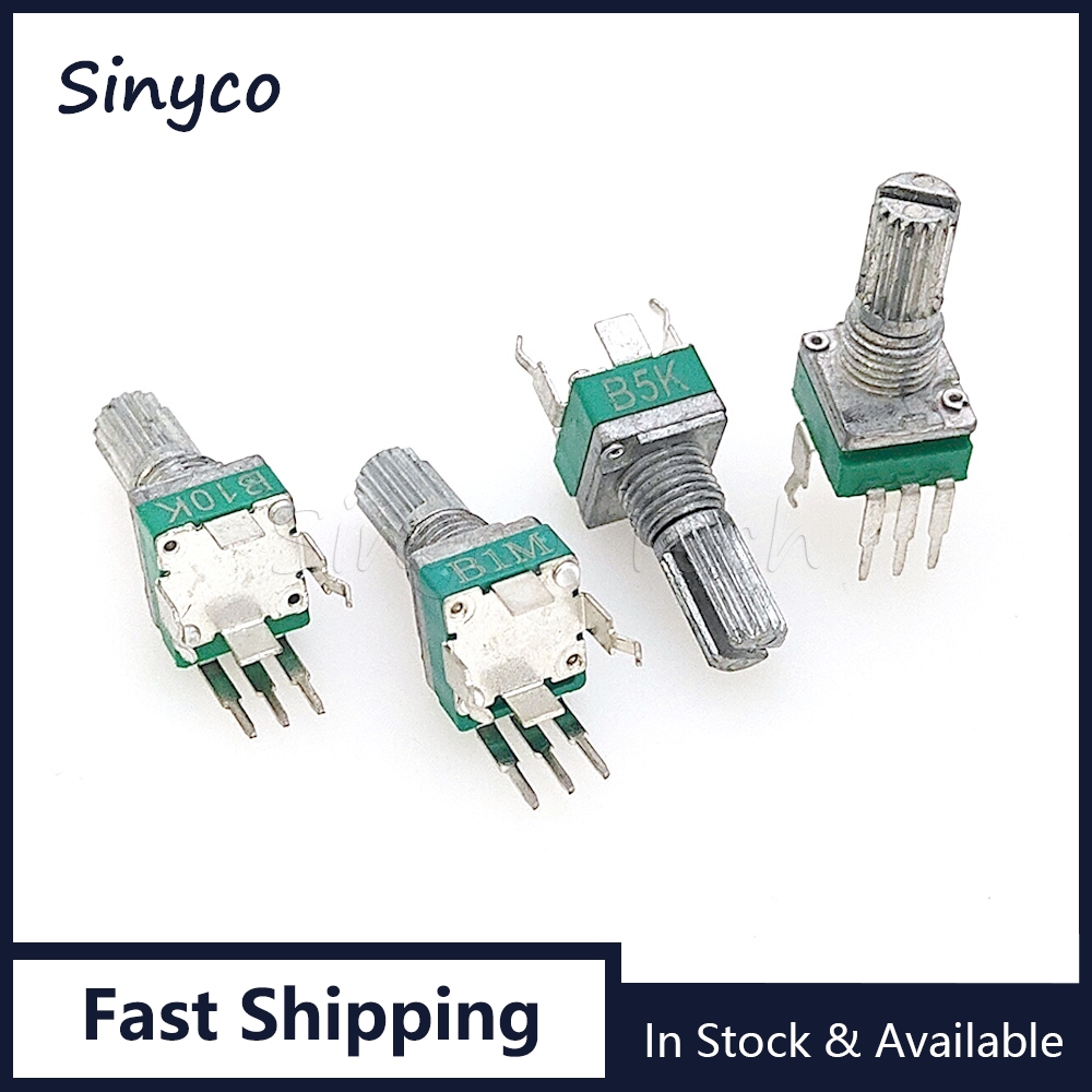5PCS RK097 타입 단일 수직 3핀 B1K 2K  - Potentiometer 10K 리뷰 및 가격