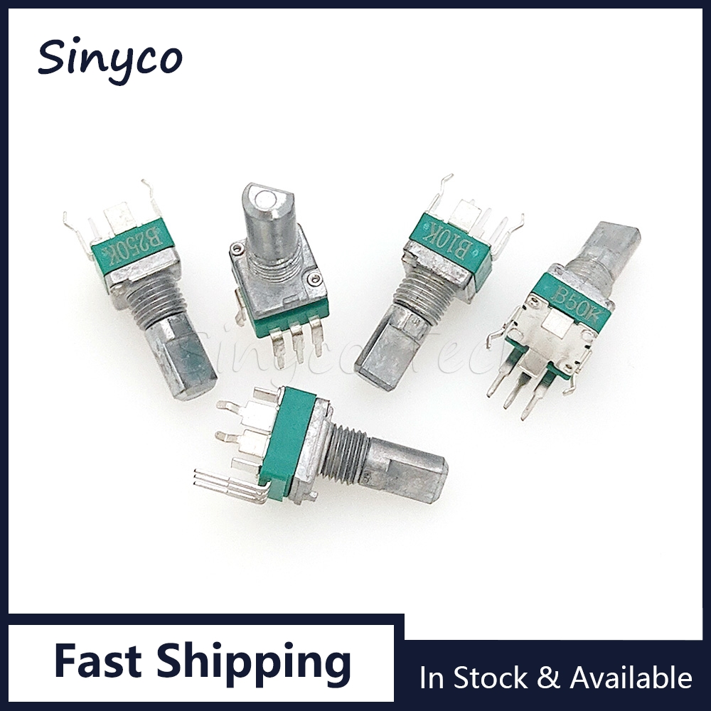 5PCS RK097 타입 단일 수직 3핀 B1K 2K  - Potentiometer 10K 리뷰 및 가격