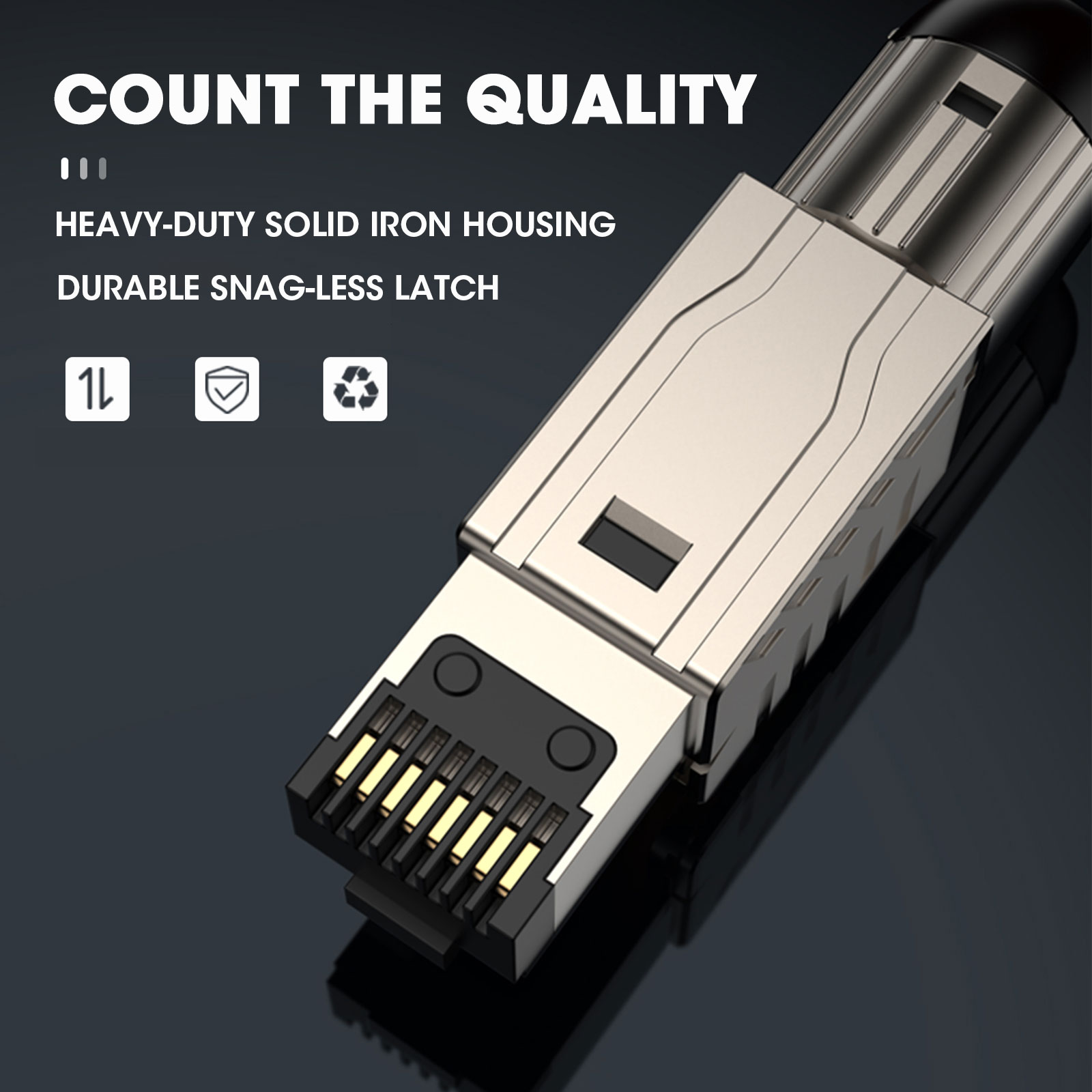 ZoeRax 2팩 RJ45 커넥터 도구 없이 Cat 8 - Rj45 Jack 리뷰 및 가격