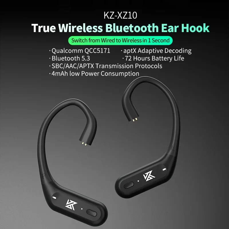 KZ XZ10 Bluetooth 5.3 이어폰 이어훅( - Headphone Parts 리뷰 및 가격