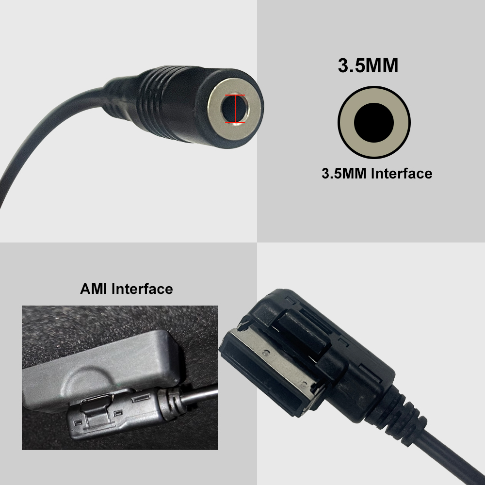 AMI MDI 미디어 스테레오 오디오 보조 어댑터 케이 - Mdi Cable 리뷰 및 가격