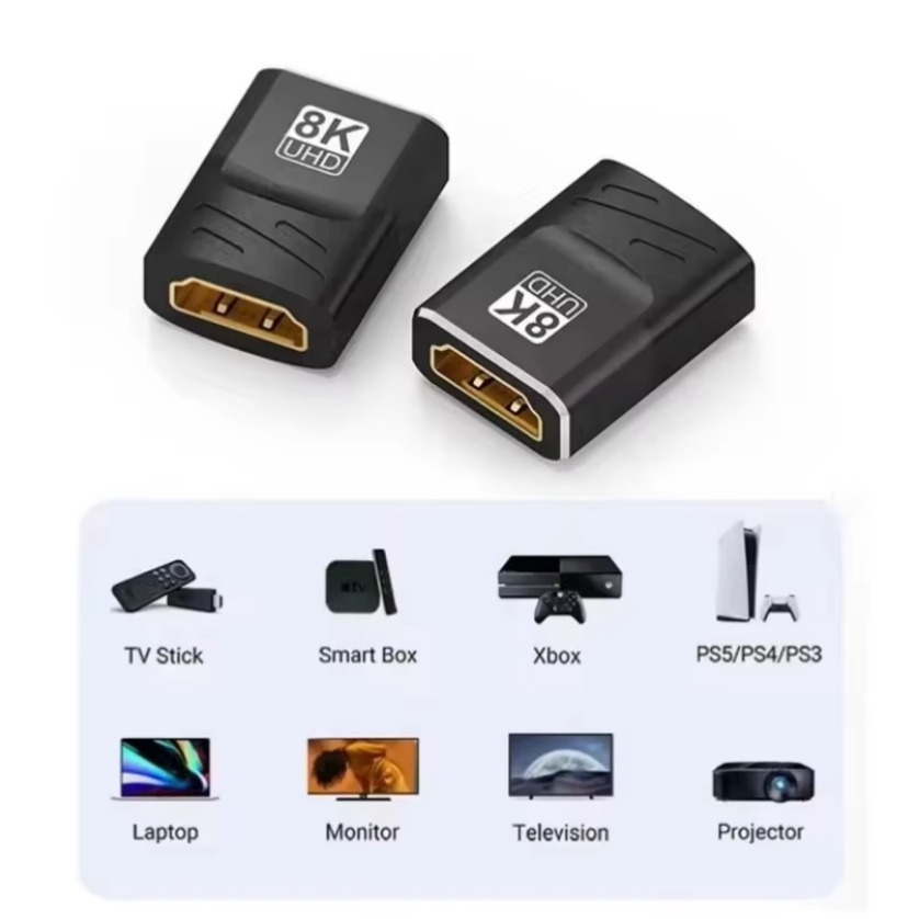 8K 4K HDMI 호환 2.1 연장 어댑터 (여성-여 - Mdi Cable 리뷰 및 가격