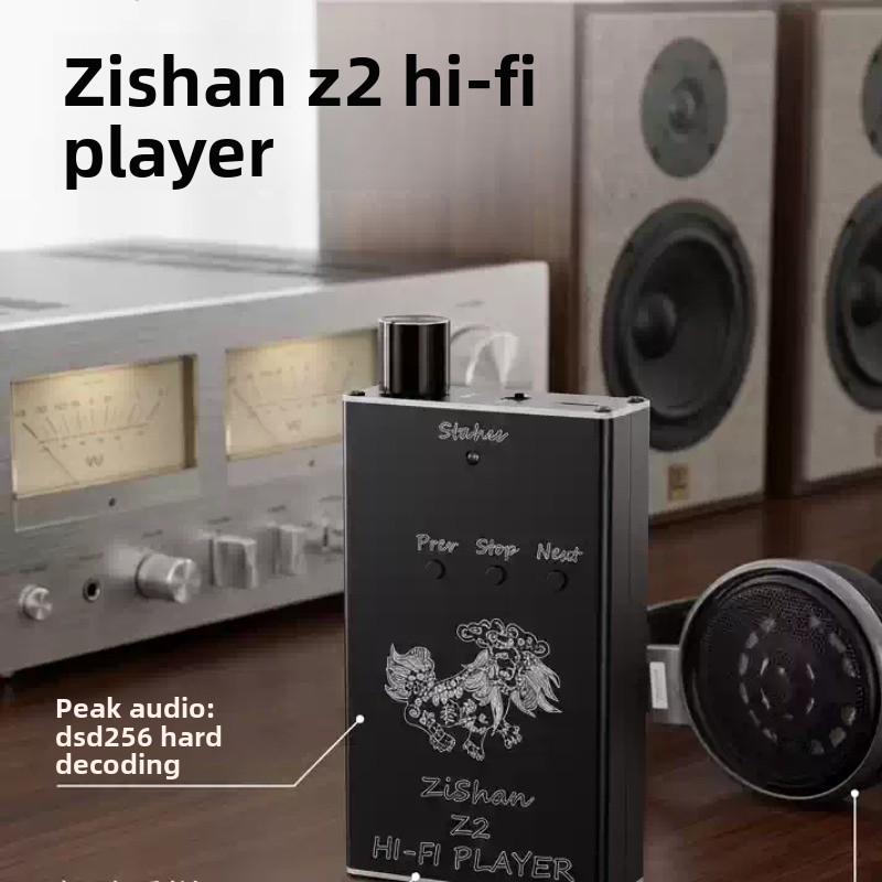 업그레이드된 Zishan Z2 휴대용 HiFi 음악 플 - Es9018 Dac 리뷰 및 가격