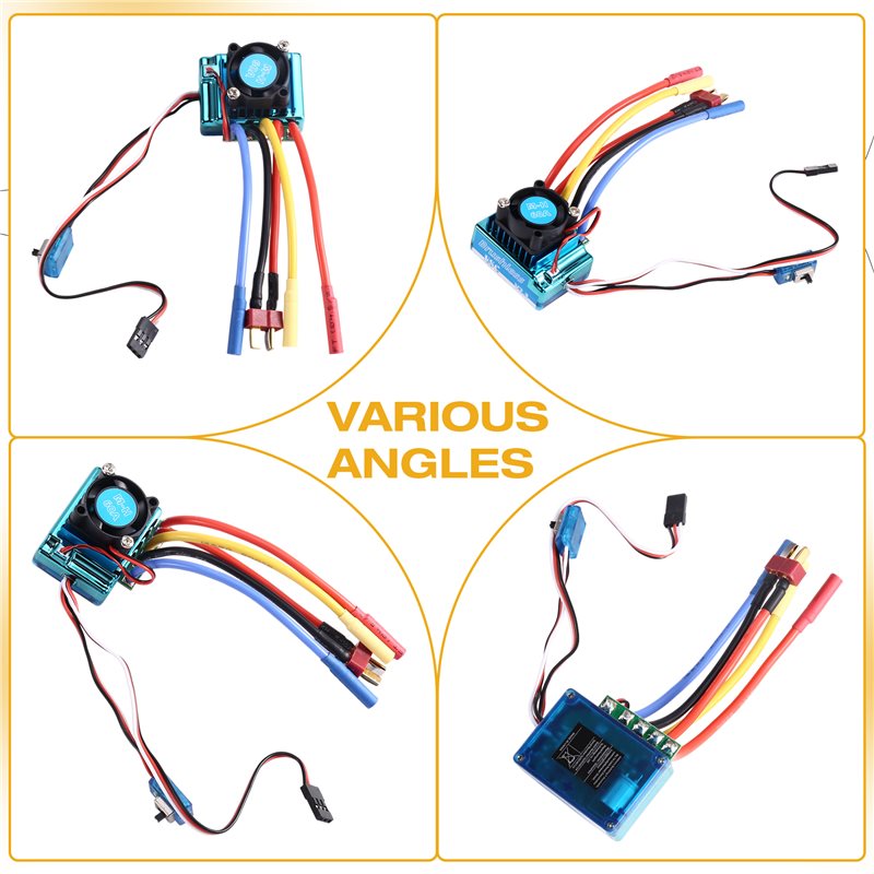 MACH-60A 브러시리스 ESC 속도 컨트롤러(T 플 - Banana Plug 리뷰 및 가격