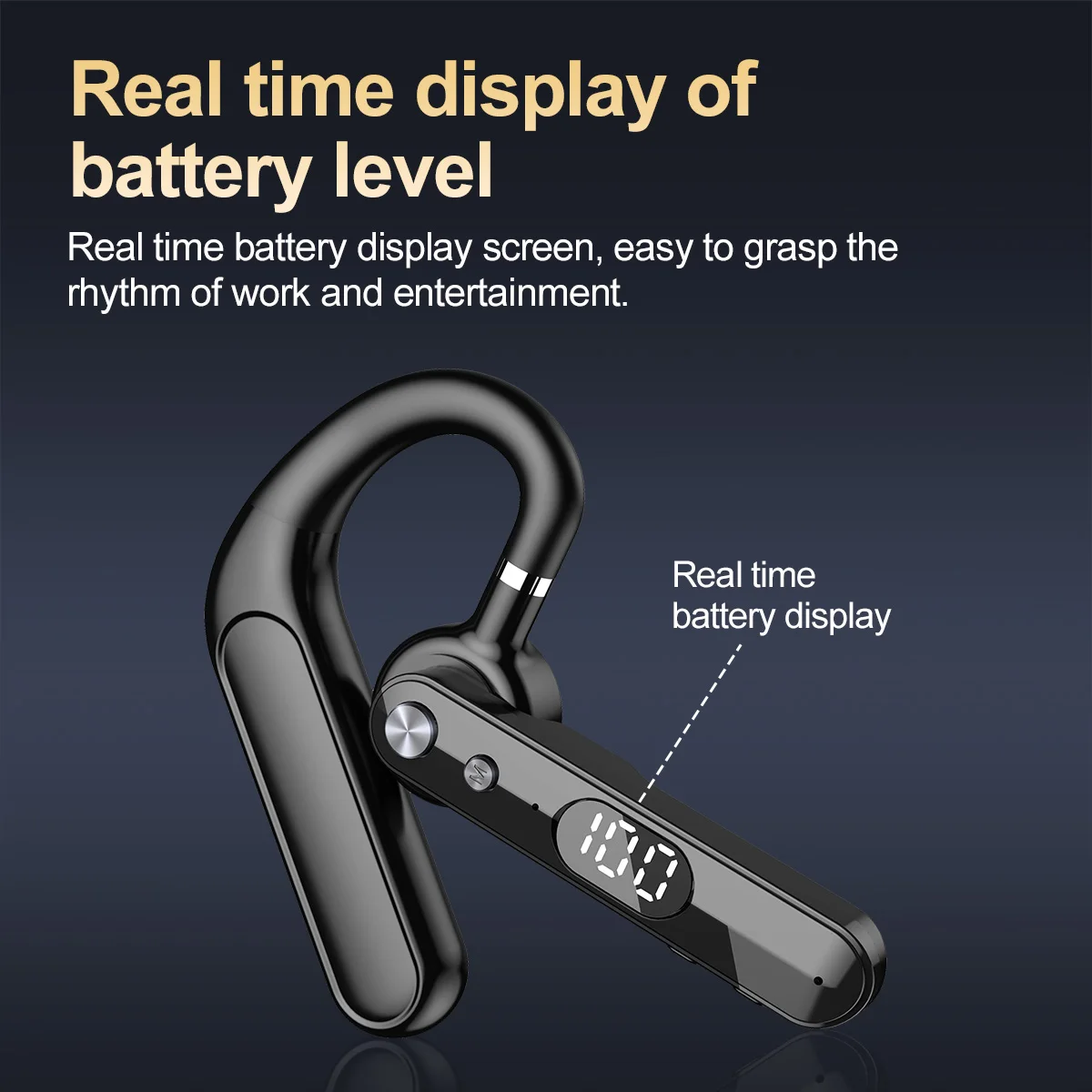 마이크가 장착된 무선 블루투스 헤드폰 이어폰 AI 지능 - Headphone Parts 리뷰 및 가격