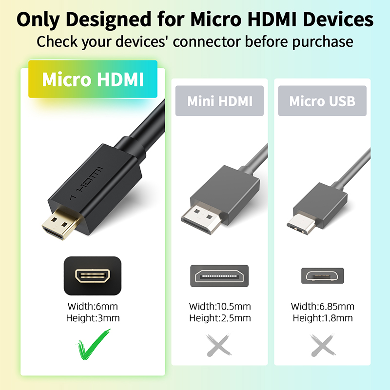 4K 마이크로 HDMI-HDMI 케이블 어댑터 직선형  - Mdi Cable 리뷰 및 가격