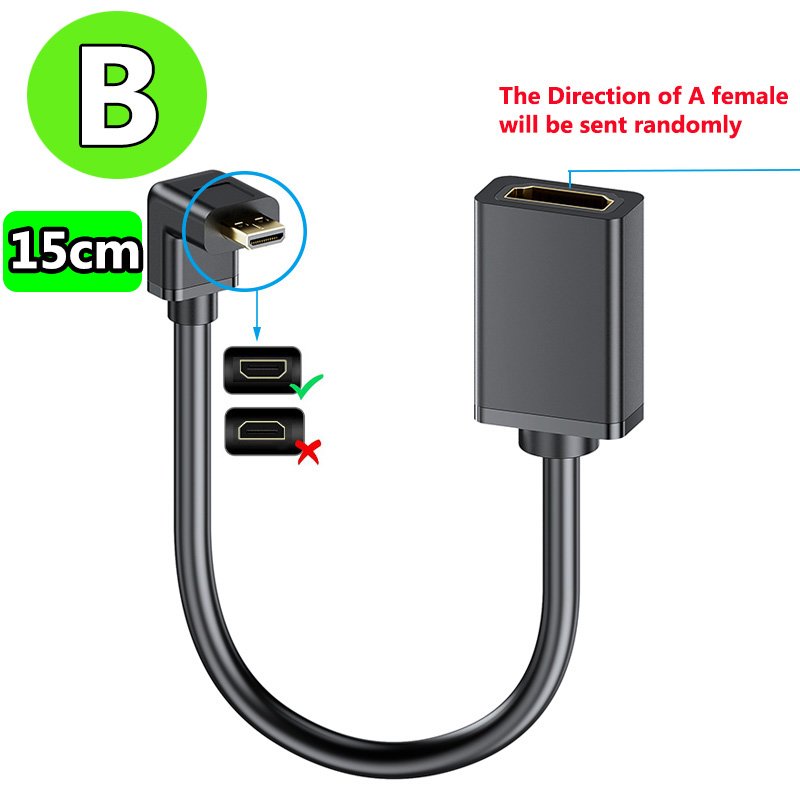 4K 마이크로 HDMI-HDMI 케이블 어댑터 직선형  - Mdi Cable 리뷰 및 가격