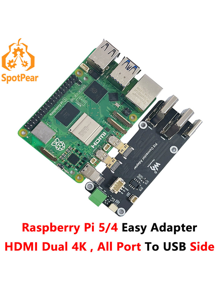 라즈베리 파이 5/4B 쉬운 어댑터, 마이크로 HDMI - Mdi Cable 리뷰 및 가격