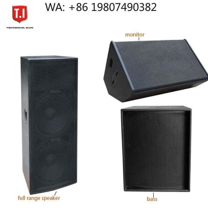 800W 듀얼 15인치 풀레인지 PA 스피커, 콘서트  - Full Range Speaker 리뷰 및 가격