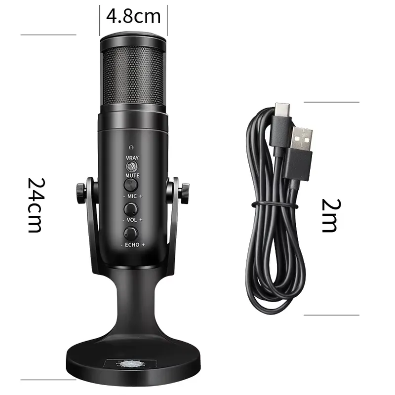 공장 직영 스튜디오 무선 USB 콘덴서 마이크 노이즈  - Condenser Microphone Kit 리뷰 및 가격