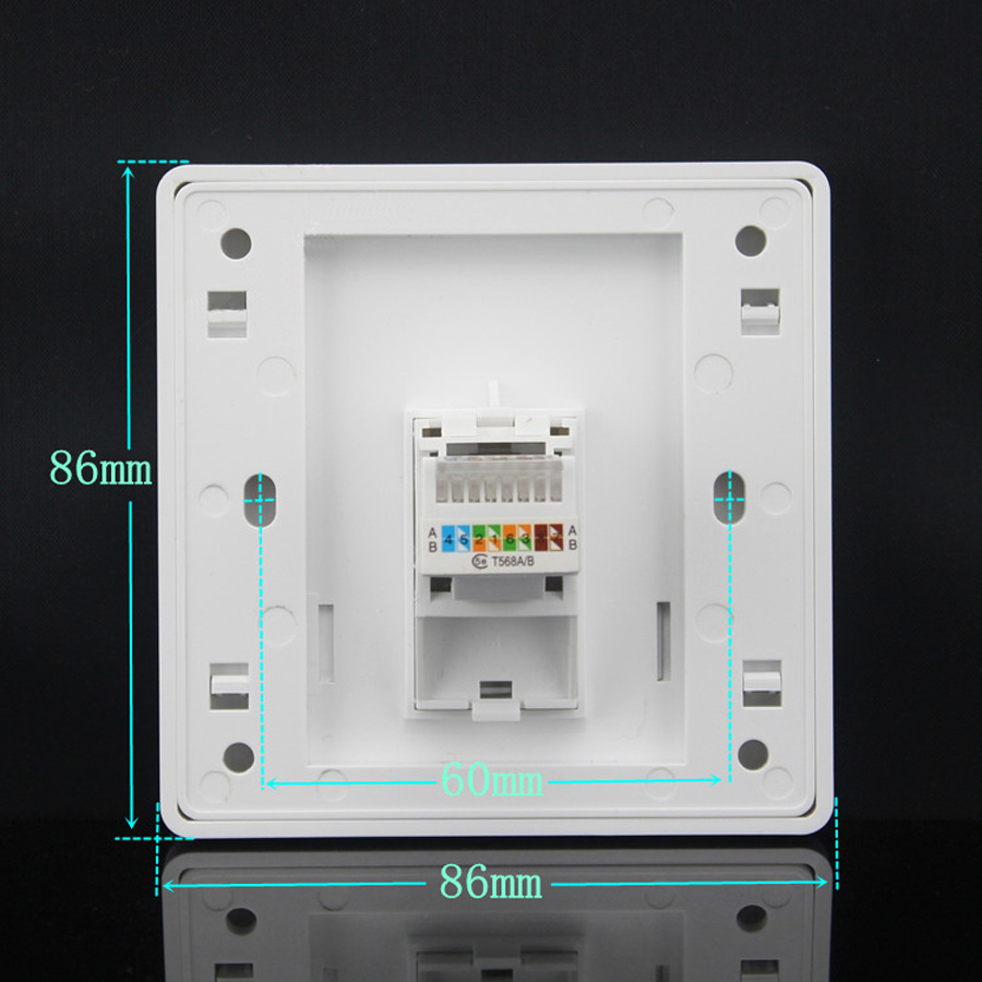 RJ45 소켓 네트워크 패널 잭 모듈러 1포트 Cat5 - Rj45 Jack 리뷰 및 가격