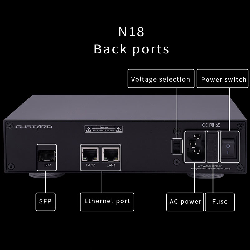 Gustard N18 N18pro 네트워크 이더넷 스위 - Audio Interface 리뷰 및 가격